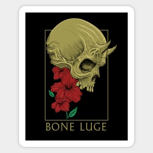 Bone Luge Sticker